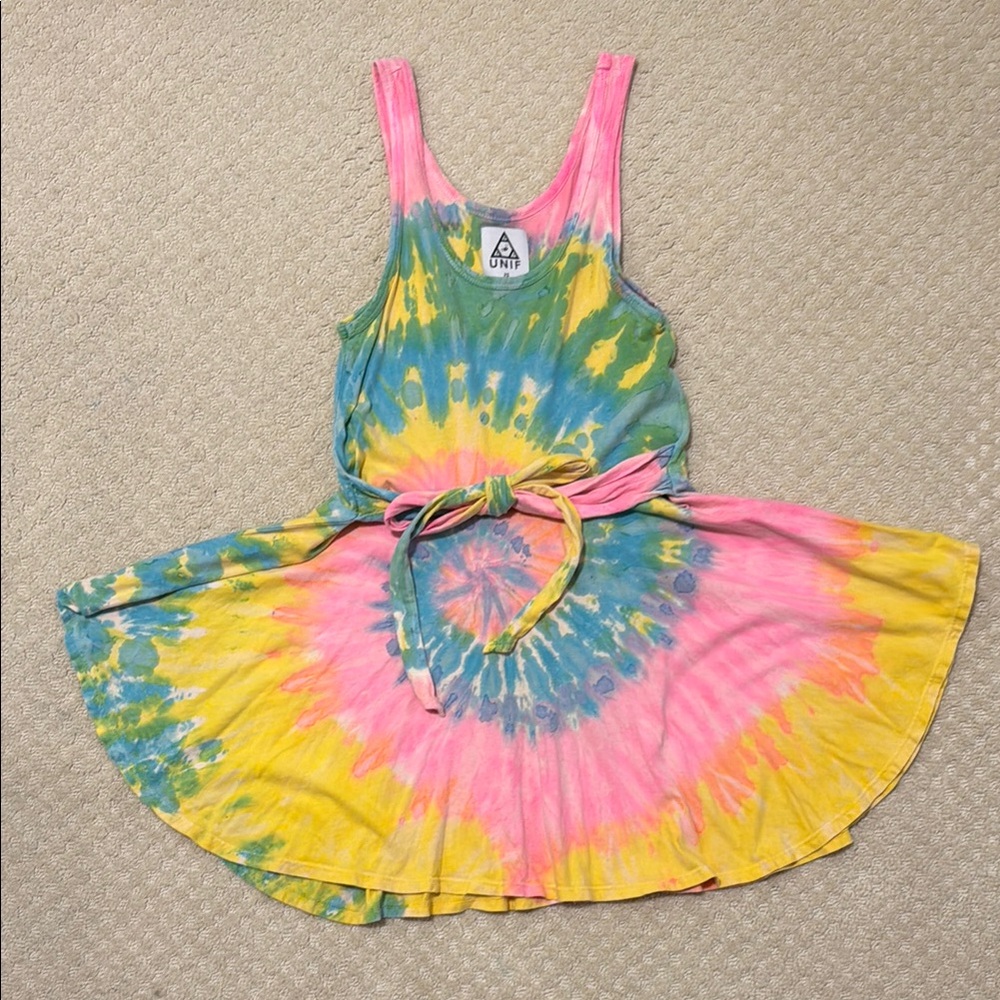 UNIF Tie-Dye Sleeveless Dress XS